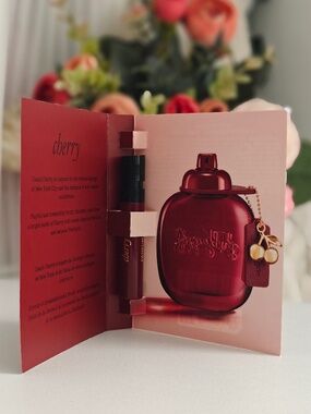 New Coach Cherry 0.04 Oz/1.2 ML Sample Spray
